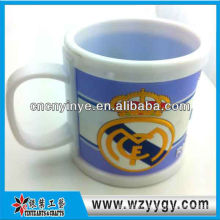 Real Madrid Club Football advertising mug with pvc cover